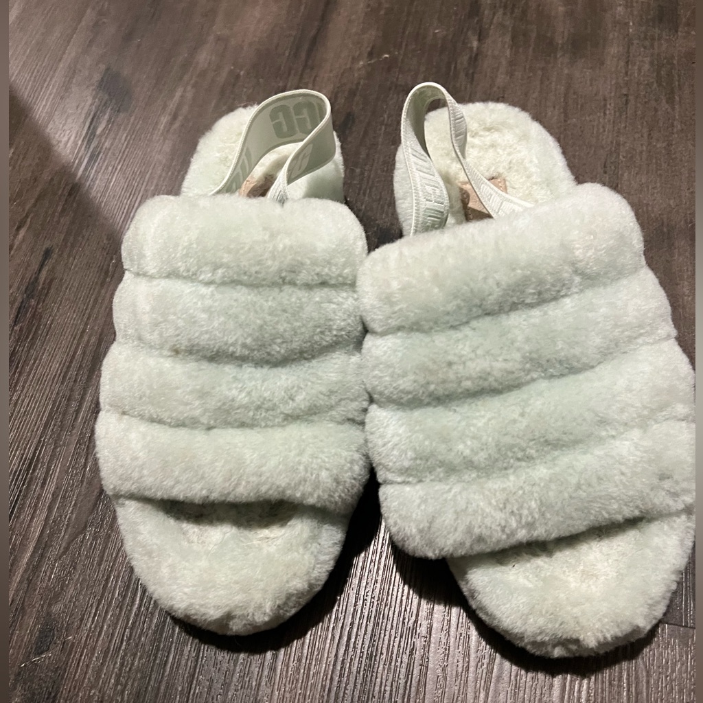 Ugg Fluff Yeah Slide - Mint
